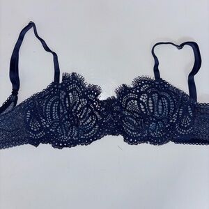 Victoria's Secret Midnight Blue Lace Bra